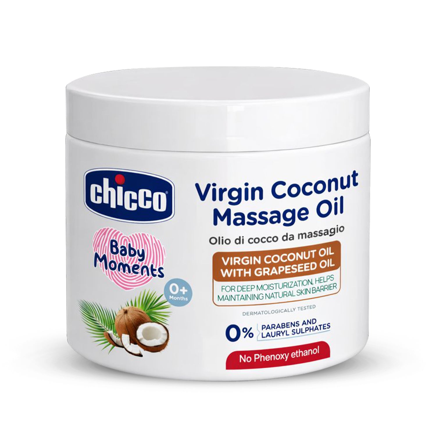Baby Moments Virgin Coconut Massage Oil 200 ml