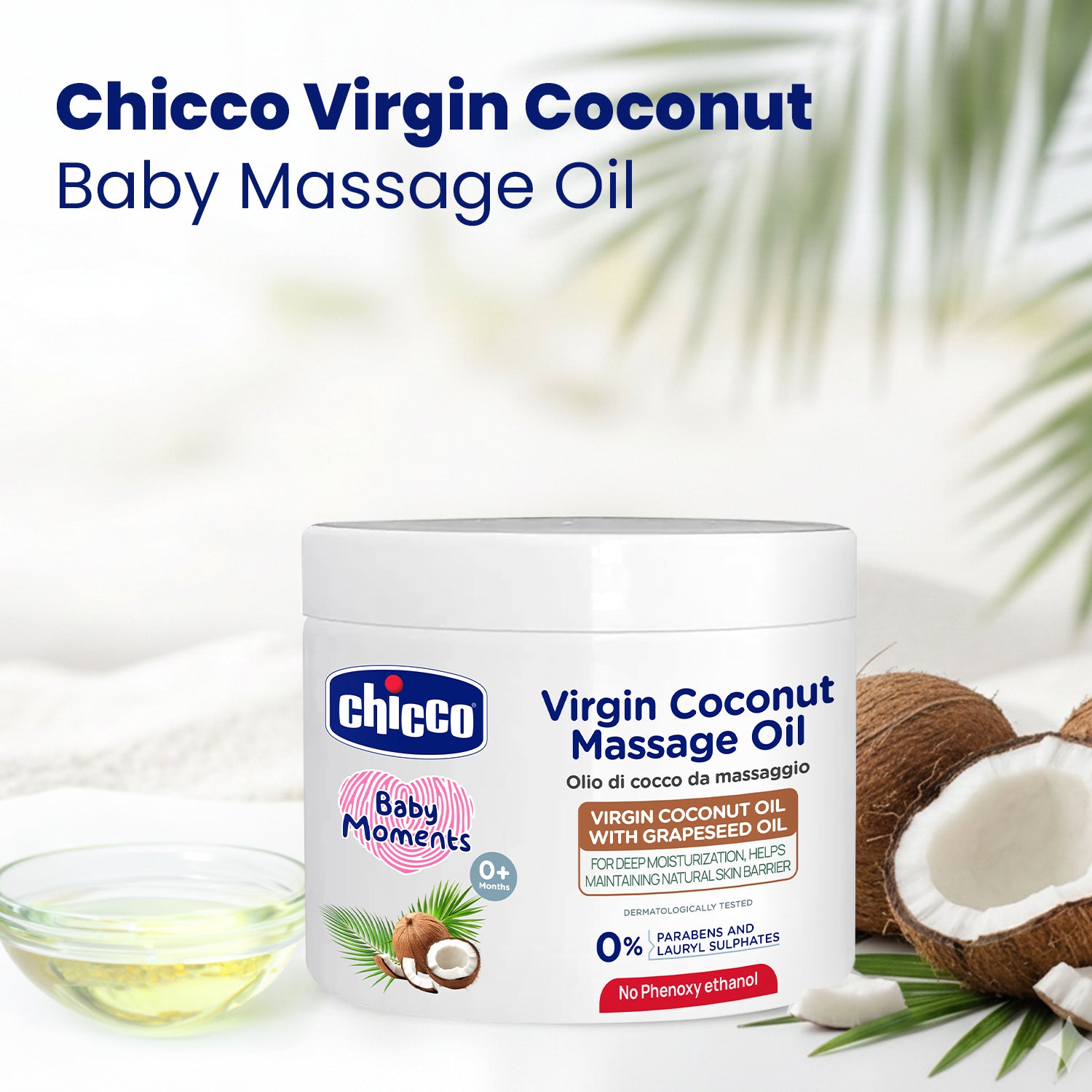 Baby Moments Virgin Coconut Massage Oil 200 ml