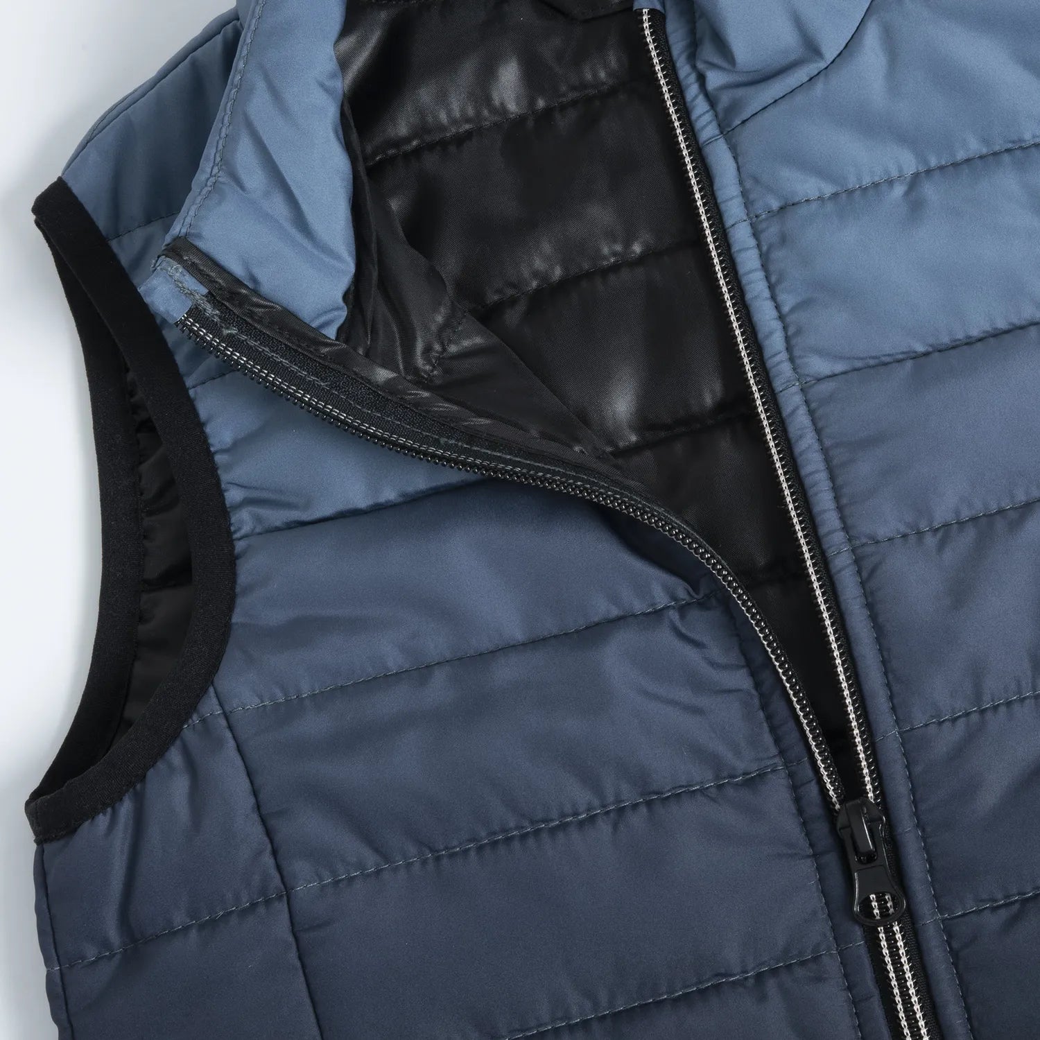 Boys Blue Solid Jacket