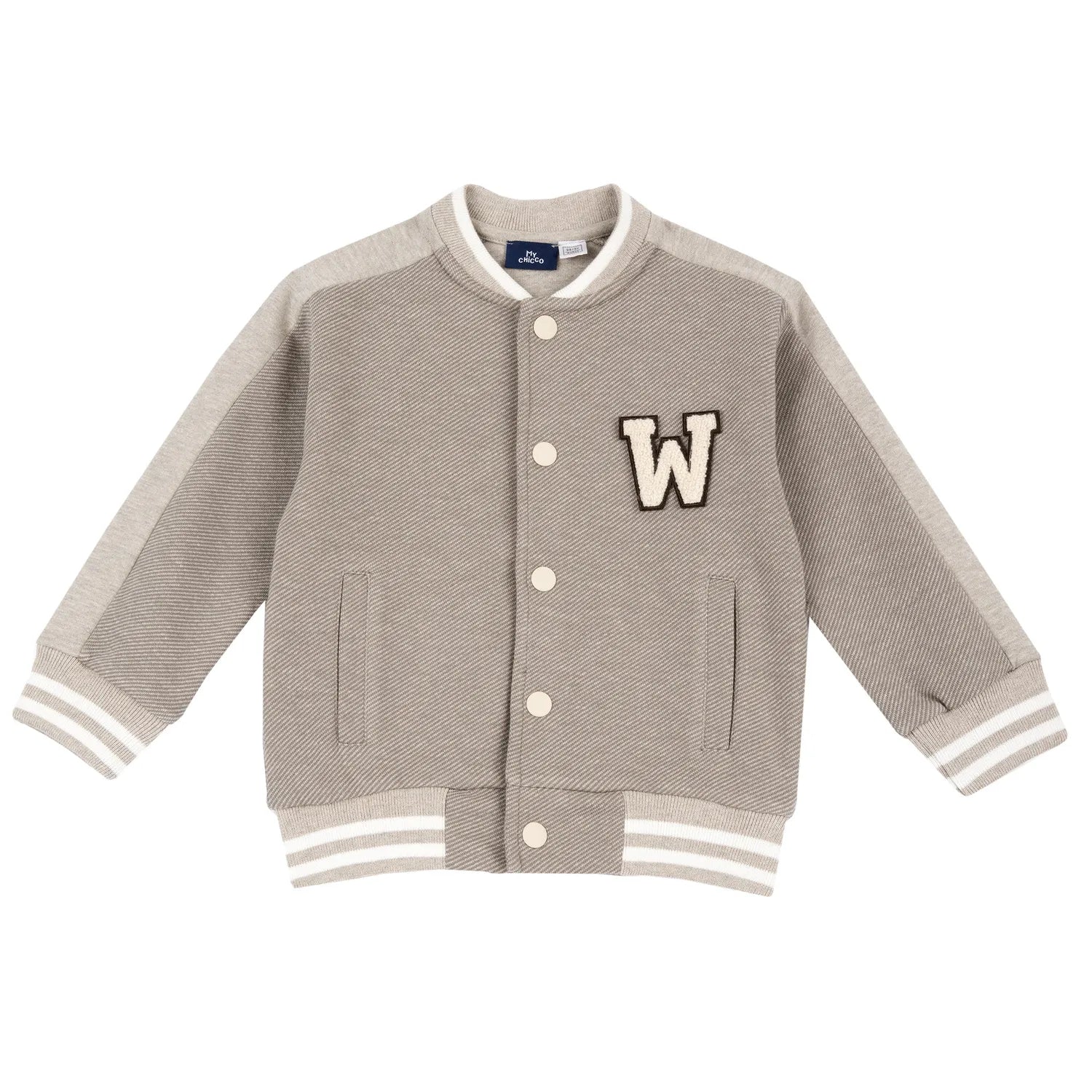 Boys Medium Natural Colorblocked Sweatshirt