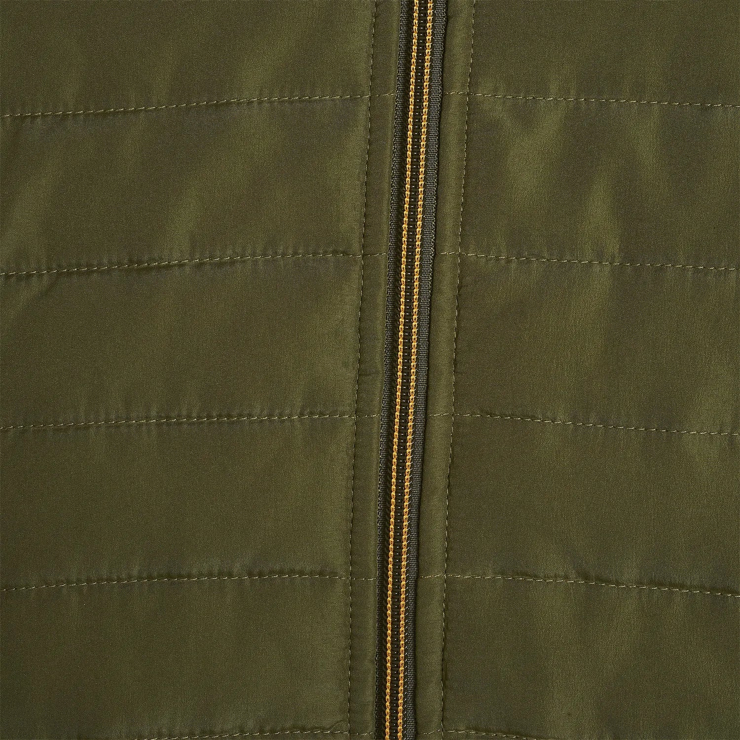 Boys Solid Polyester Padded Jacket