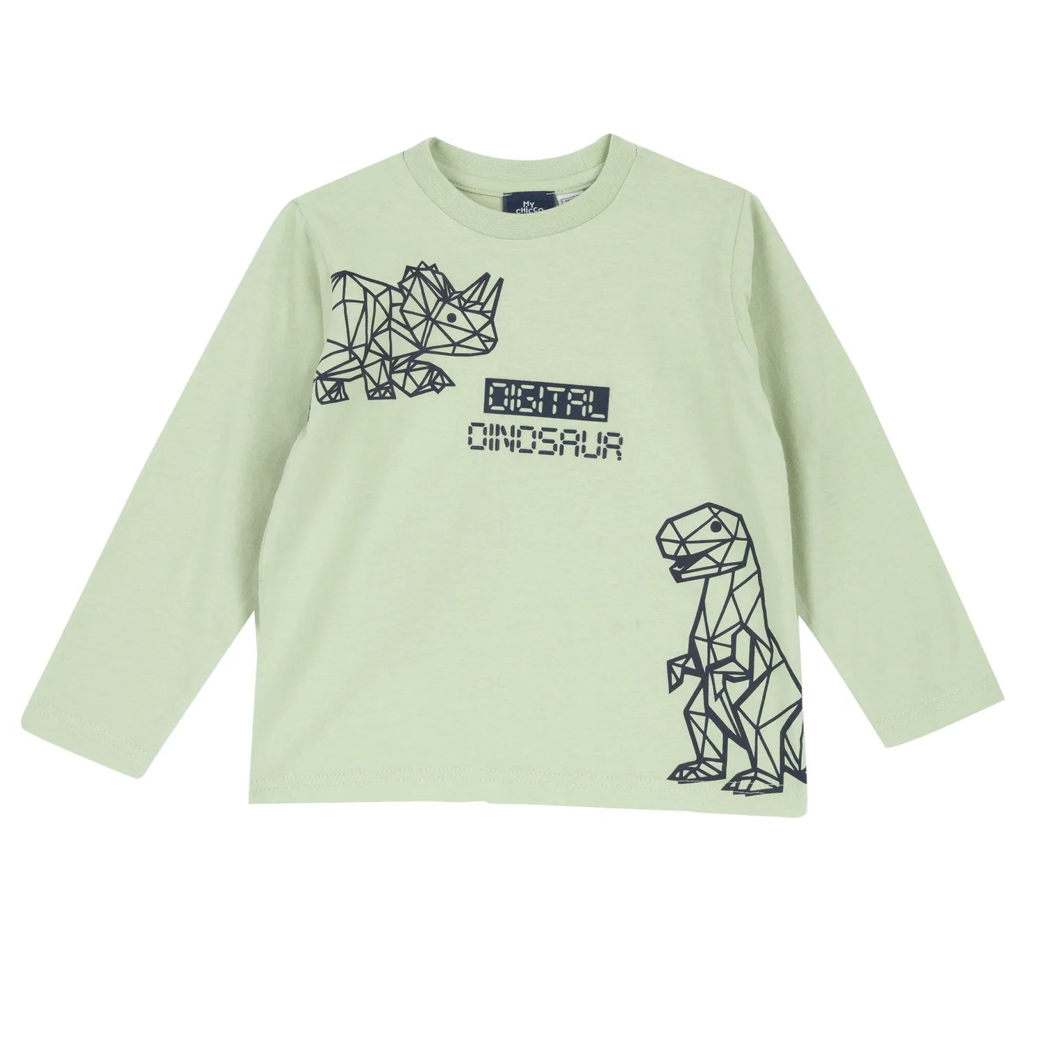 Boys Typography Printed Cotton Long Sleeve T-shirt
