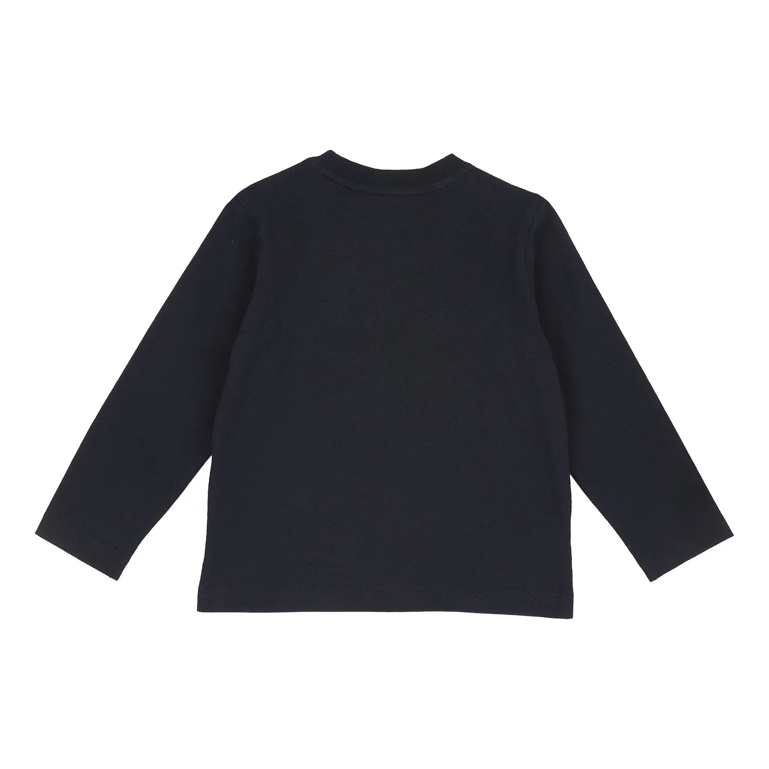 Boys Typography Printed Cotton Long Sleeve T-shirt