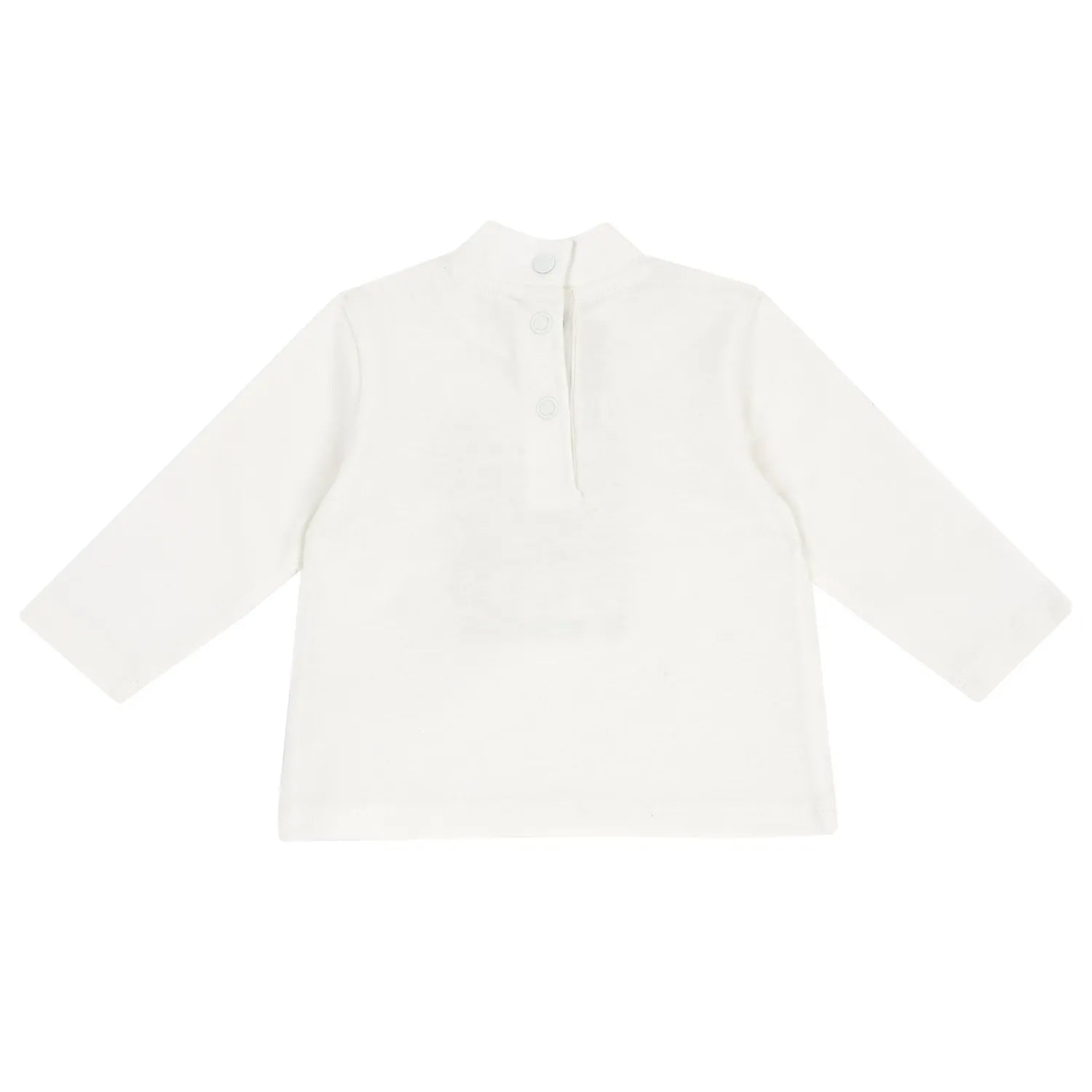Boys White Typography Knitted T-shirt