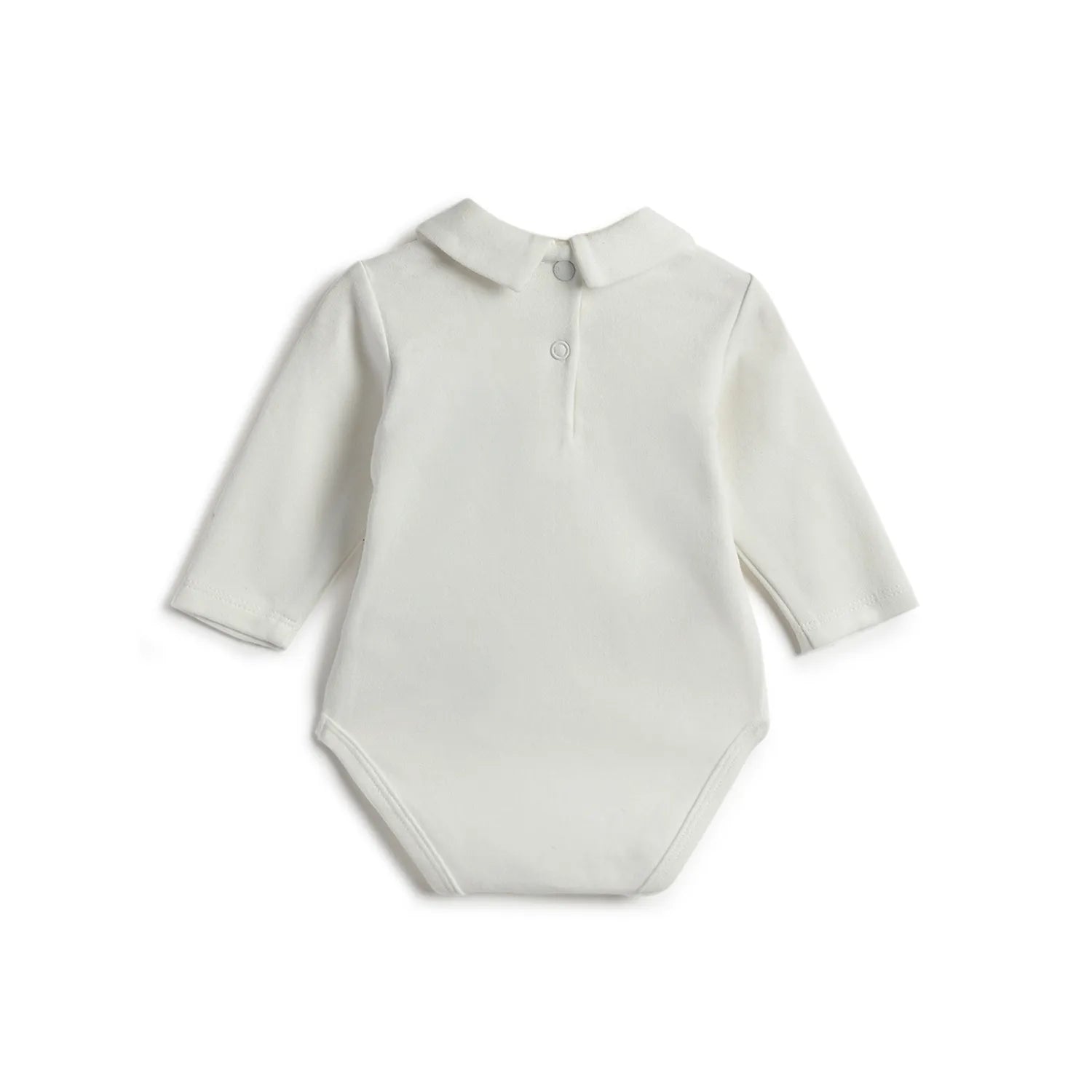 2 Pc Long Sleeve Bodysuit & Sleeveless Blue Babysuit