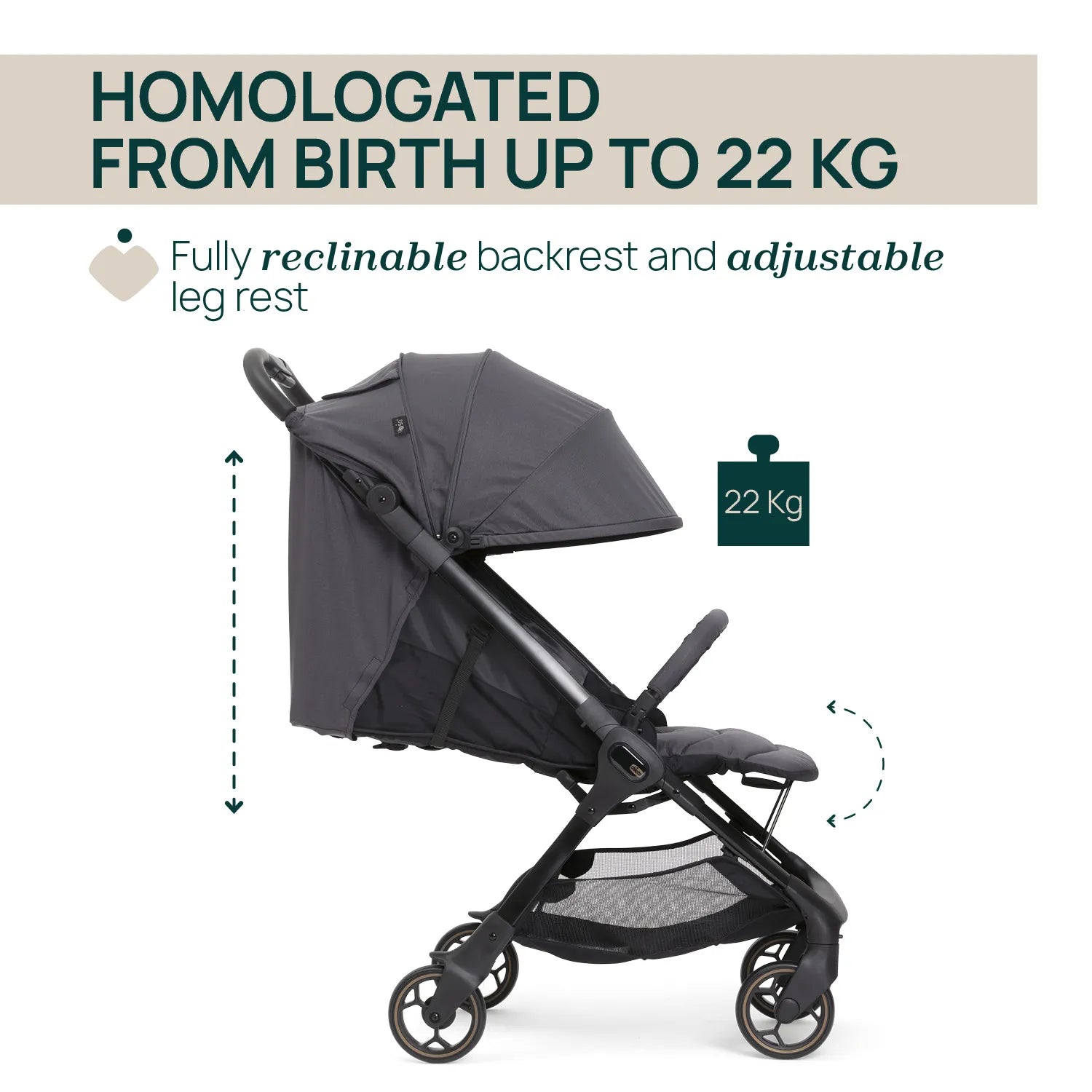 Chicco We 2 Stroller Ebony