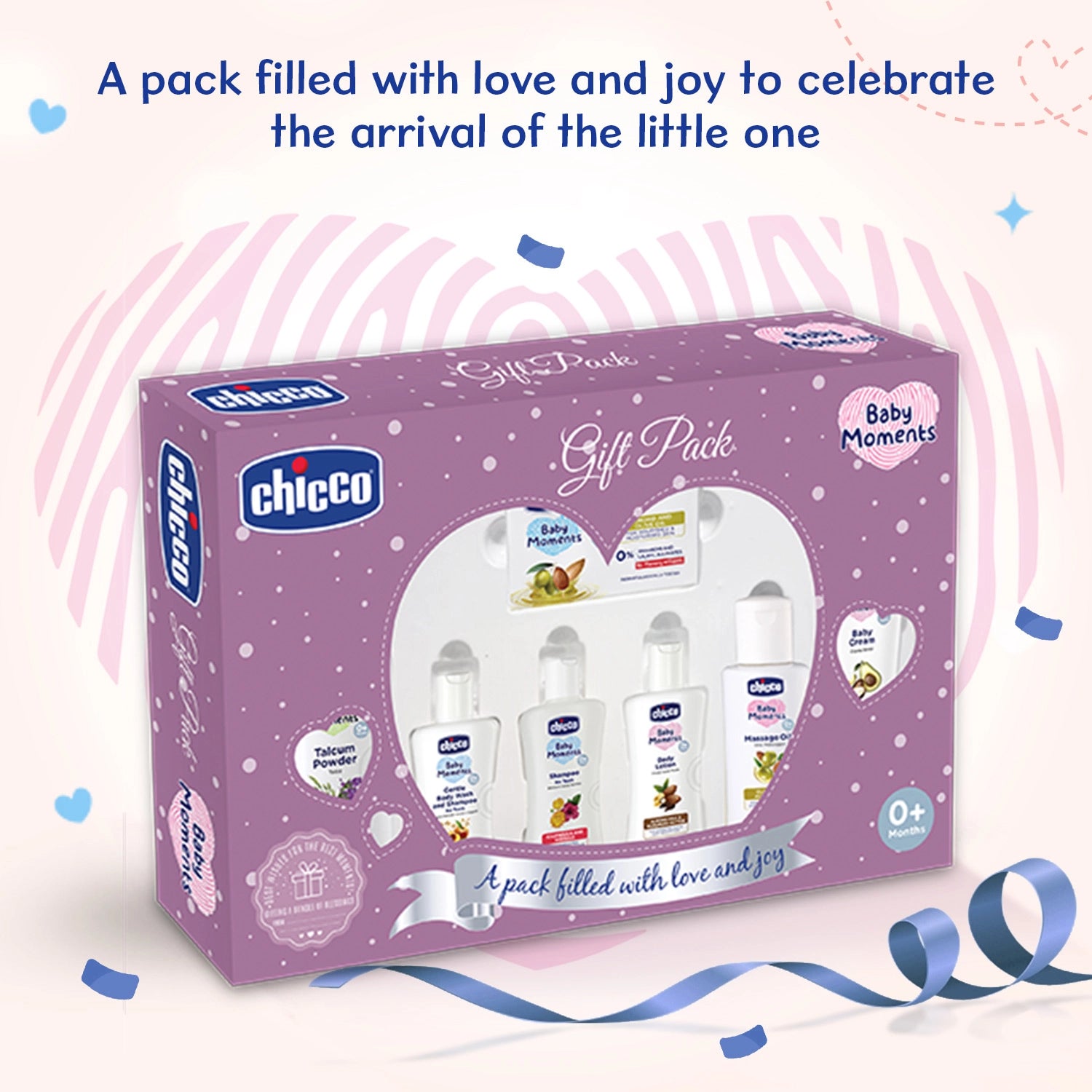 Baby Caring Gift Pack Set Purple