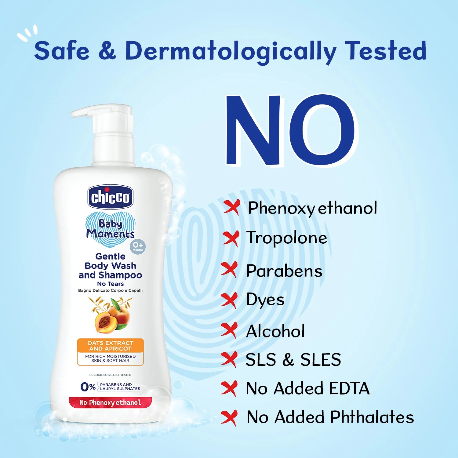 Baby Moments Gentle Bodywash & Shampoo 500 ml