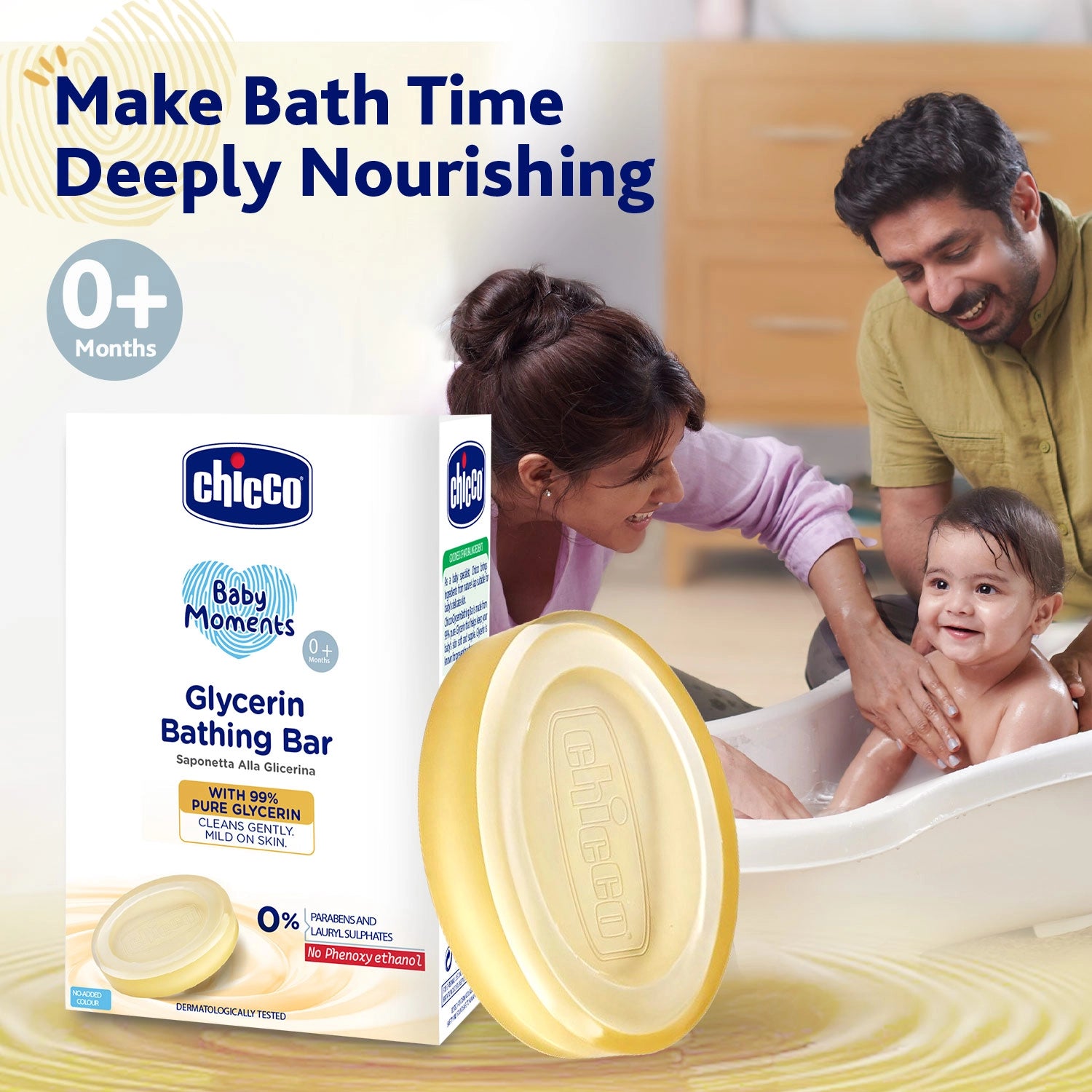 Baby Moments Glycerin Bathing Bar 75g