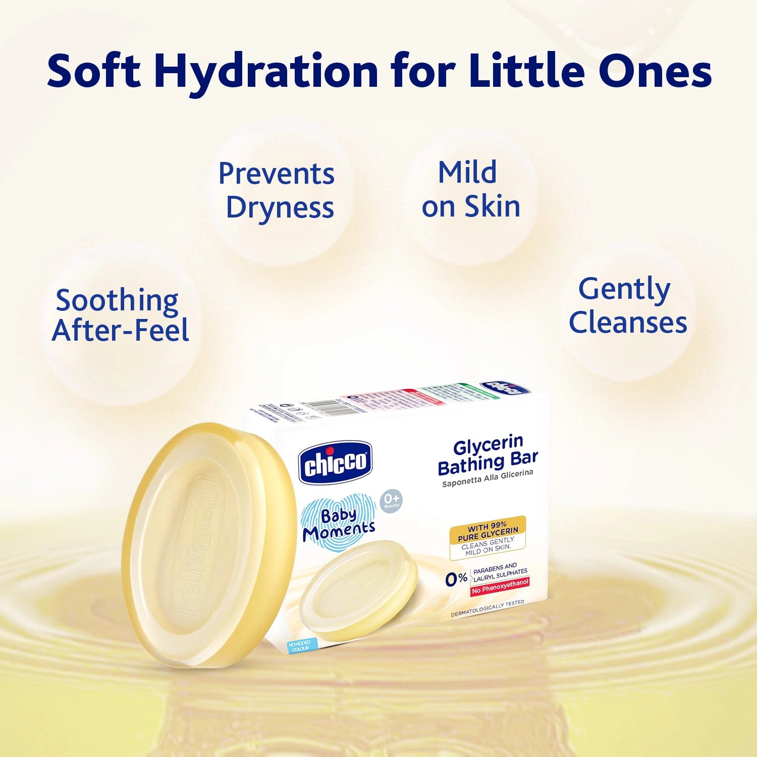 Baby Moments Glycerin Bathing Bar 75g