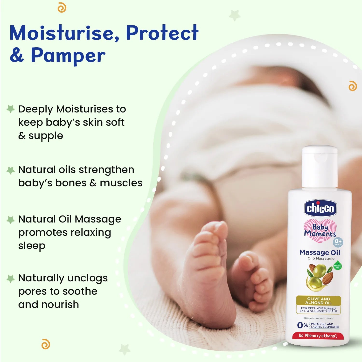 Baby Moments Massage Oil 200 ml