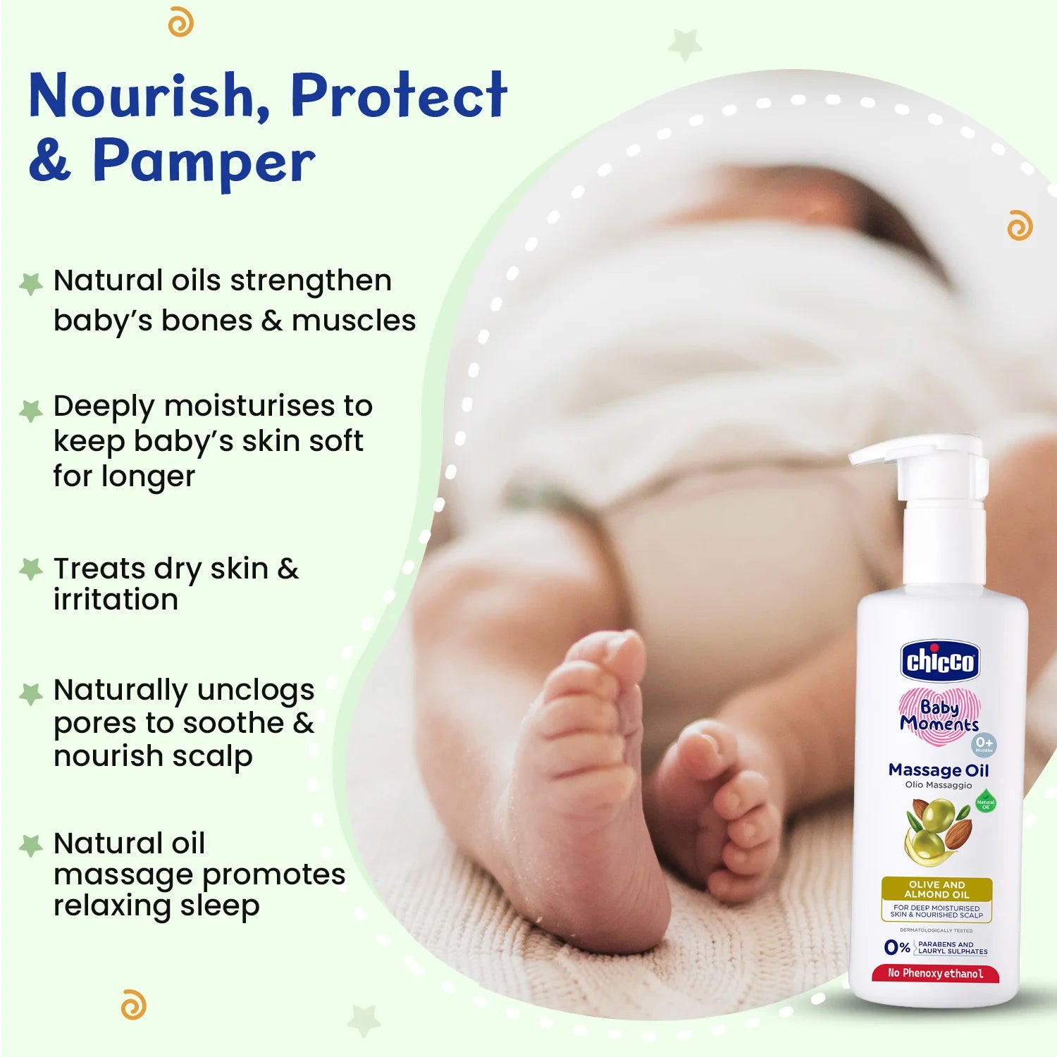 Baby Moments Massage Oil 300 ml