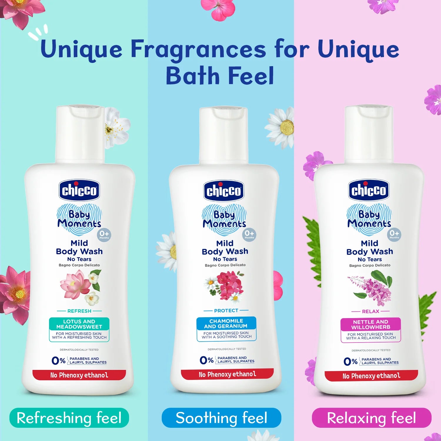 Baby Moments Mild Bodywash Relax 200 ml