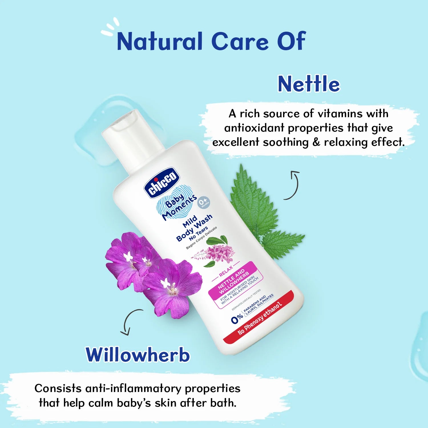 Baby Moments Mild Bodywash Relax 200 ml