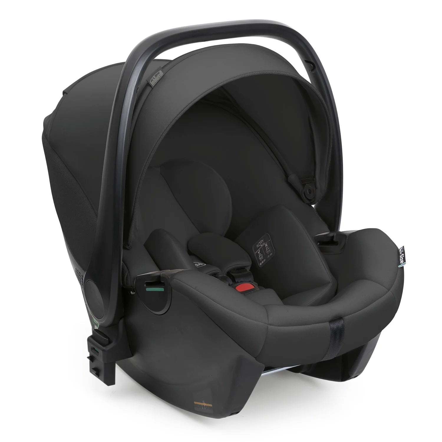 Bellagio Stroller Black Satin & Kory Plus Baby Car Seat Black Satin