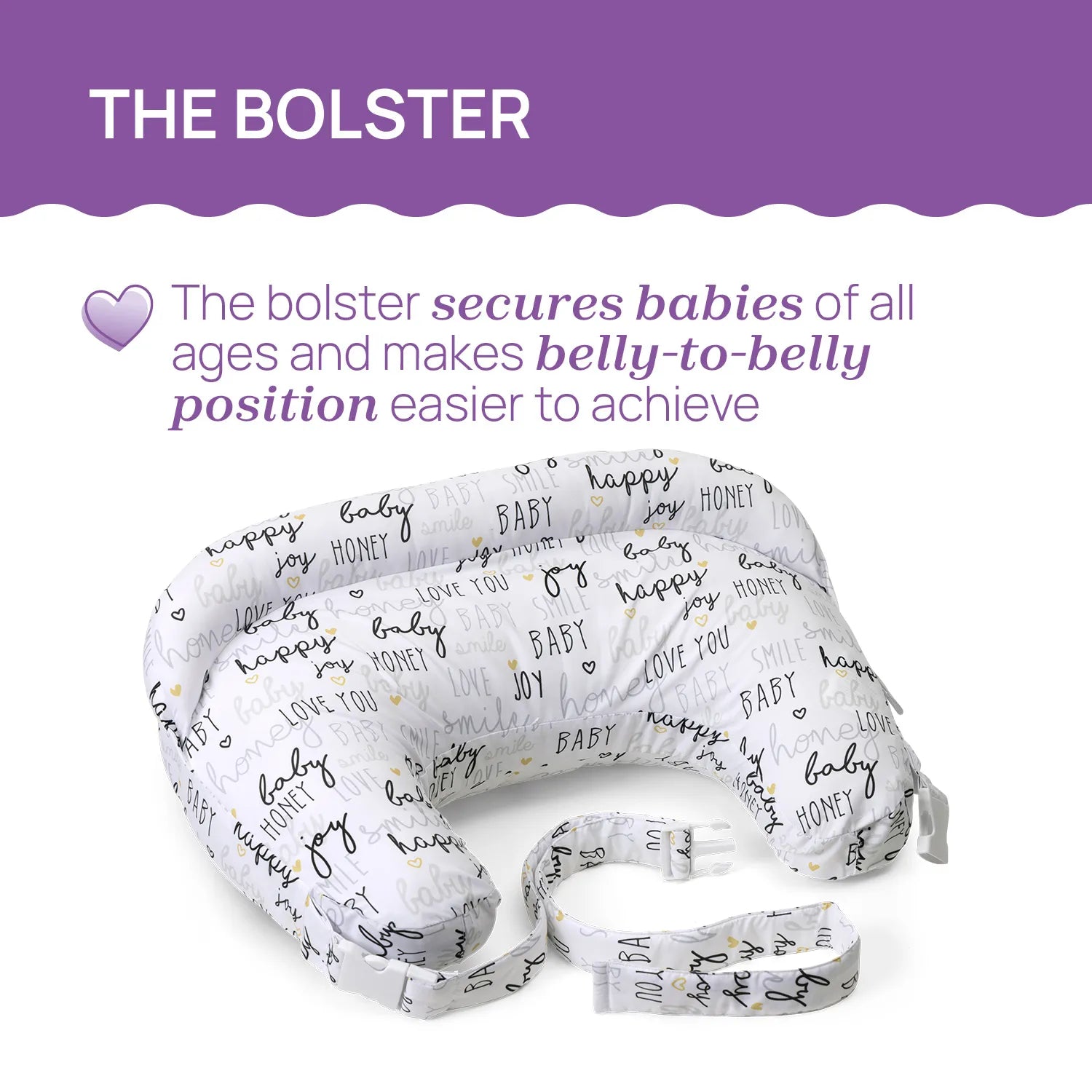 Boppy Nursing Pillow Deluxe Hello Baby