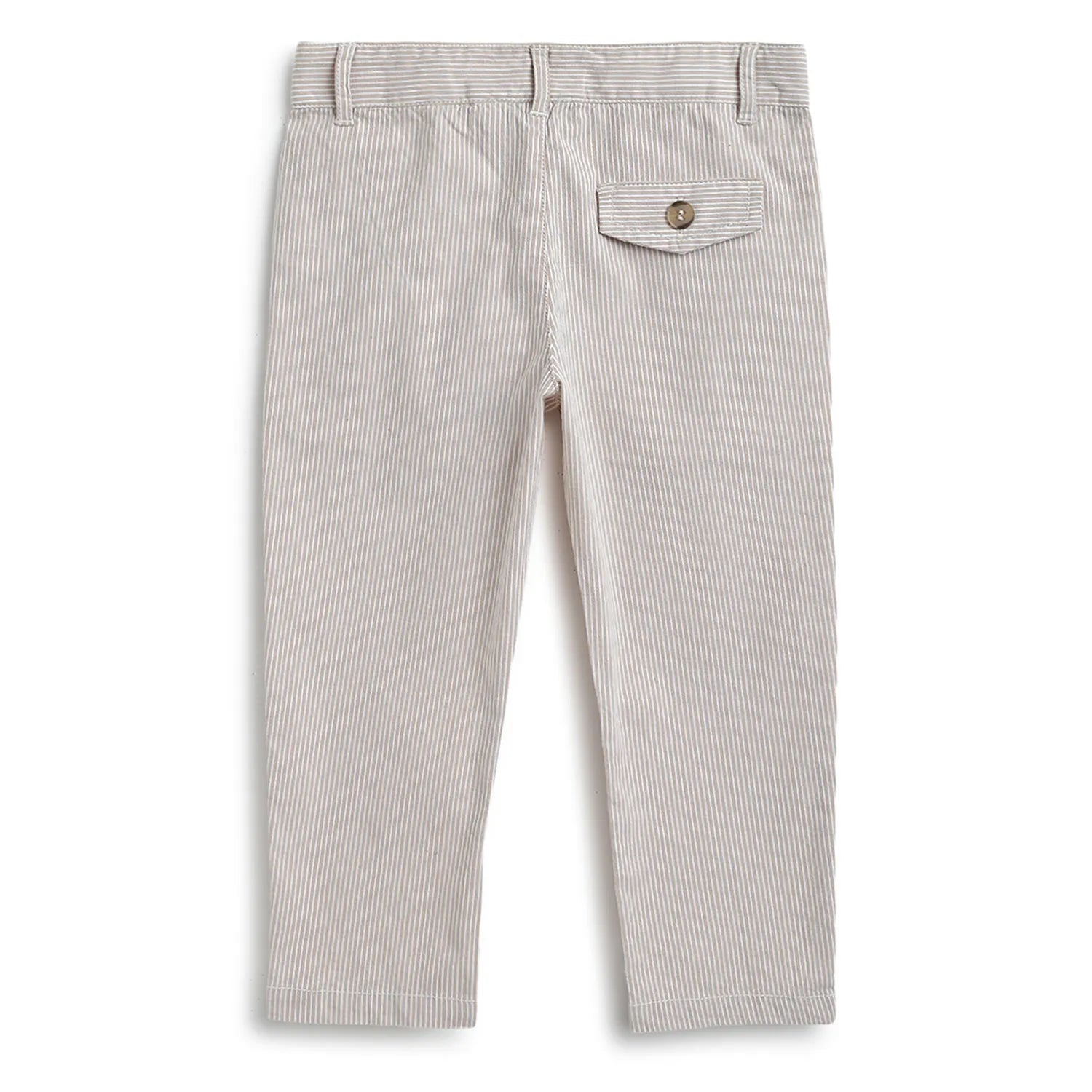 Boys Beige Woven Trousers