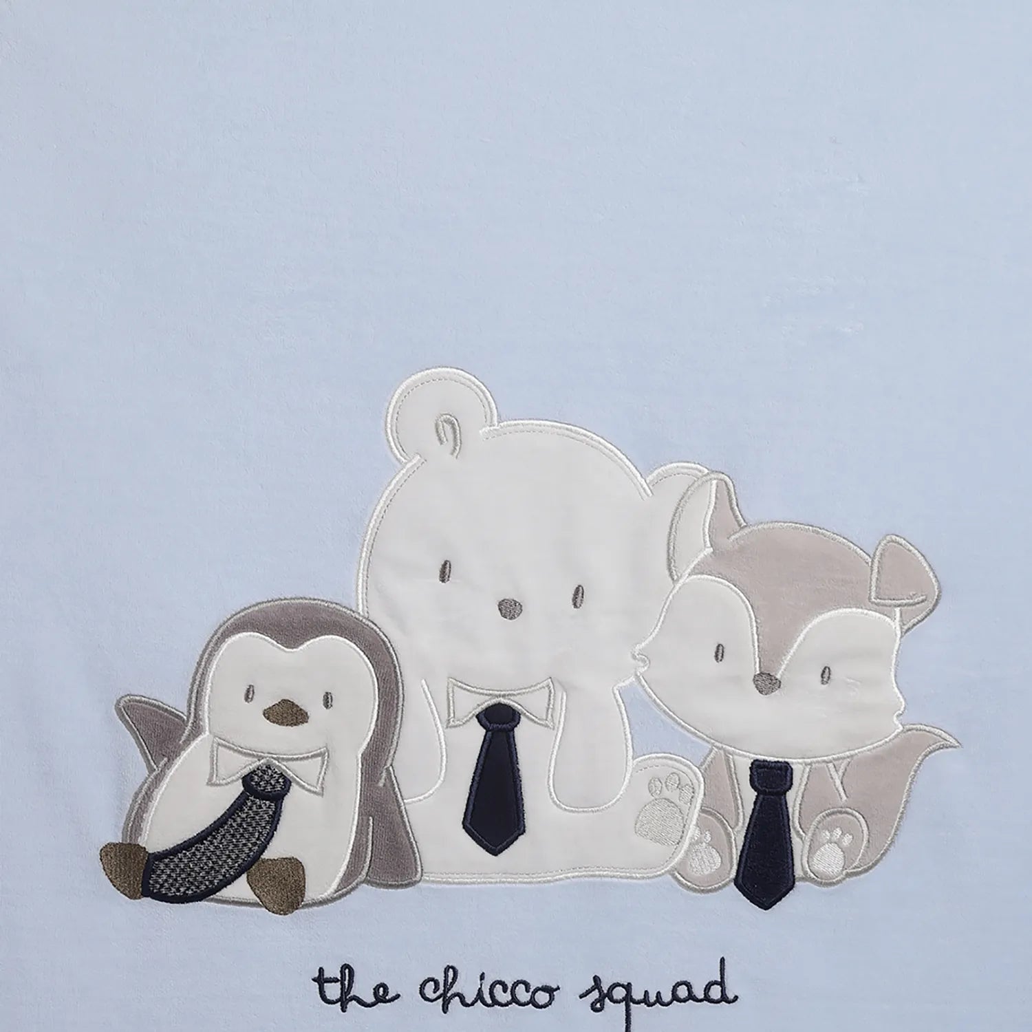 Boys Blue & Black Pram Blanket