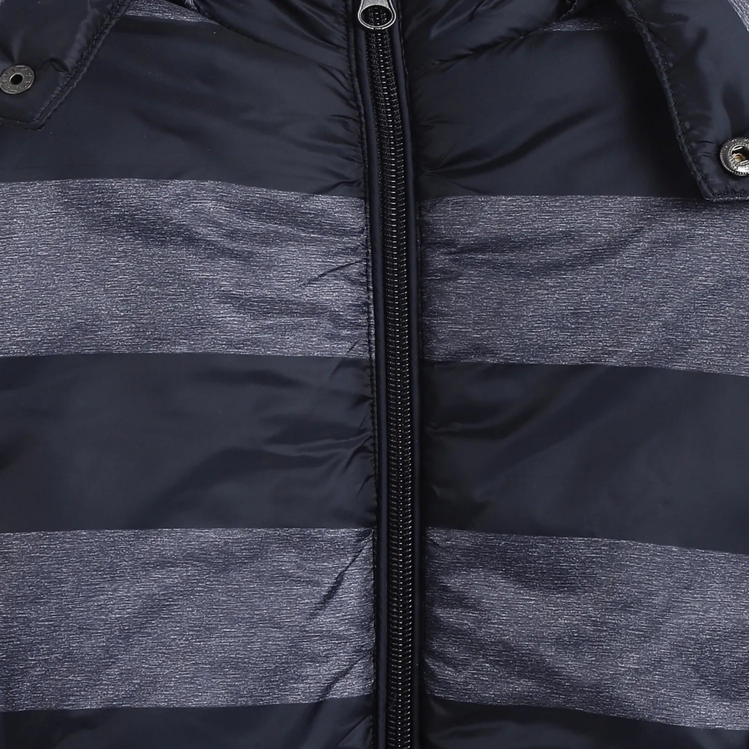 Boys Blue Colourblocked Padded Jacket