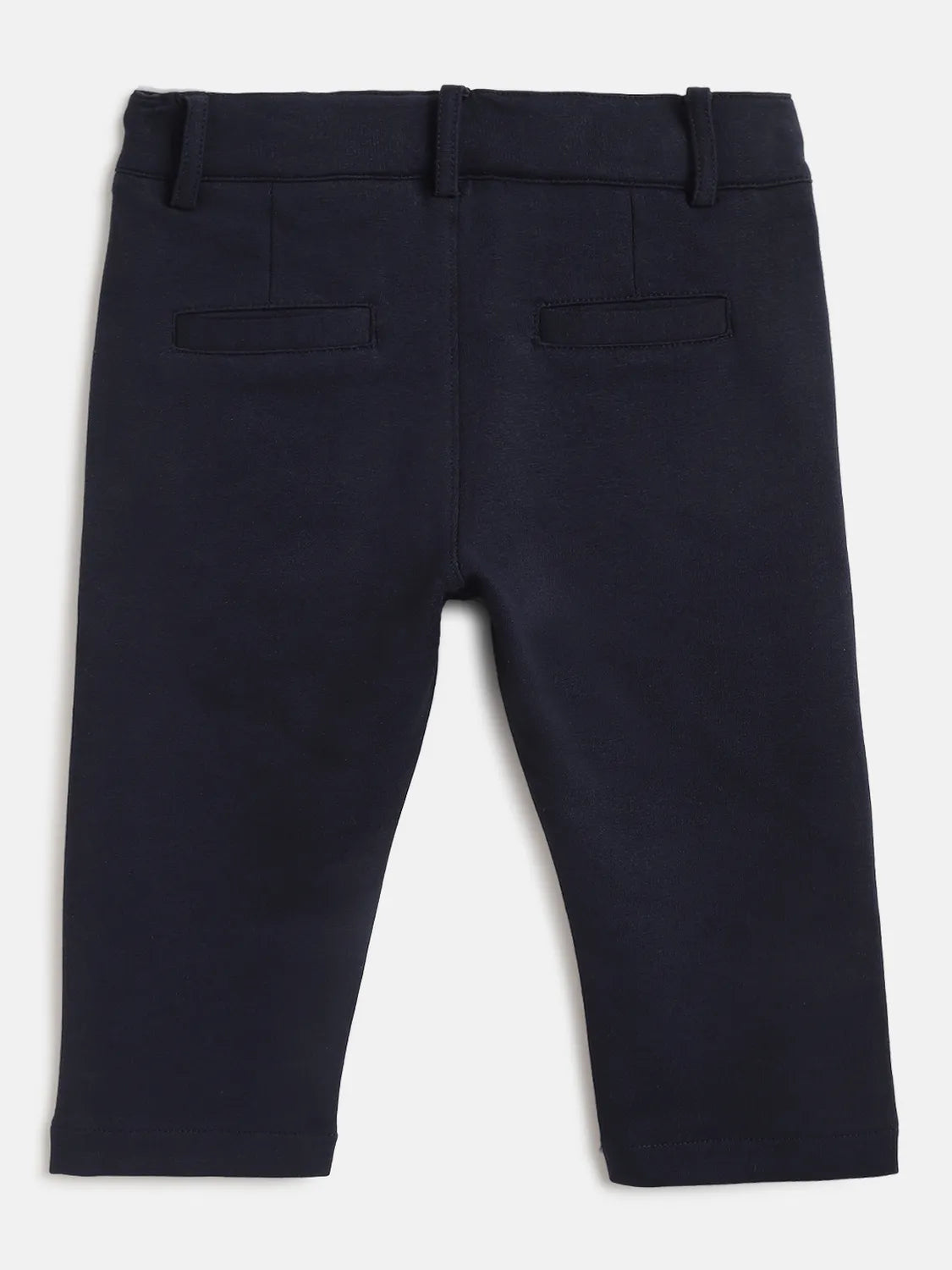 Boys Blue Cotton Trouser
