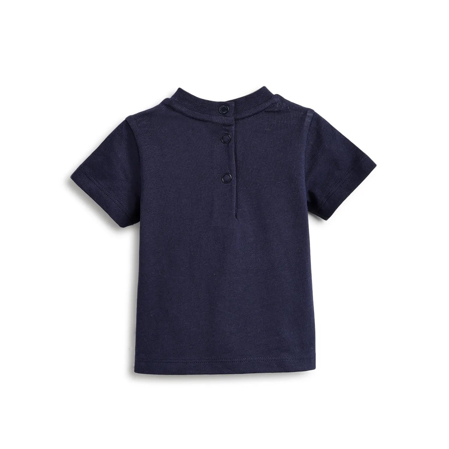 Boys Blue Graphic Printed T-shirt