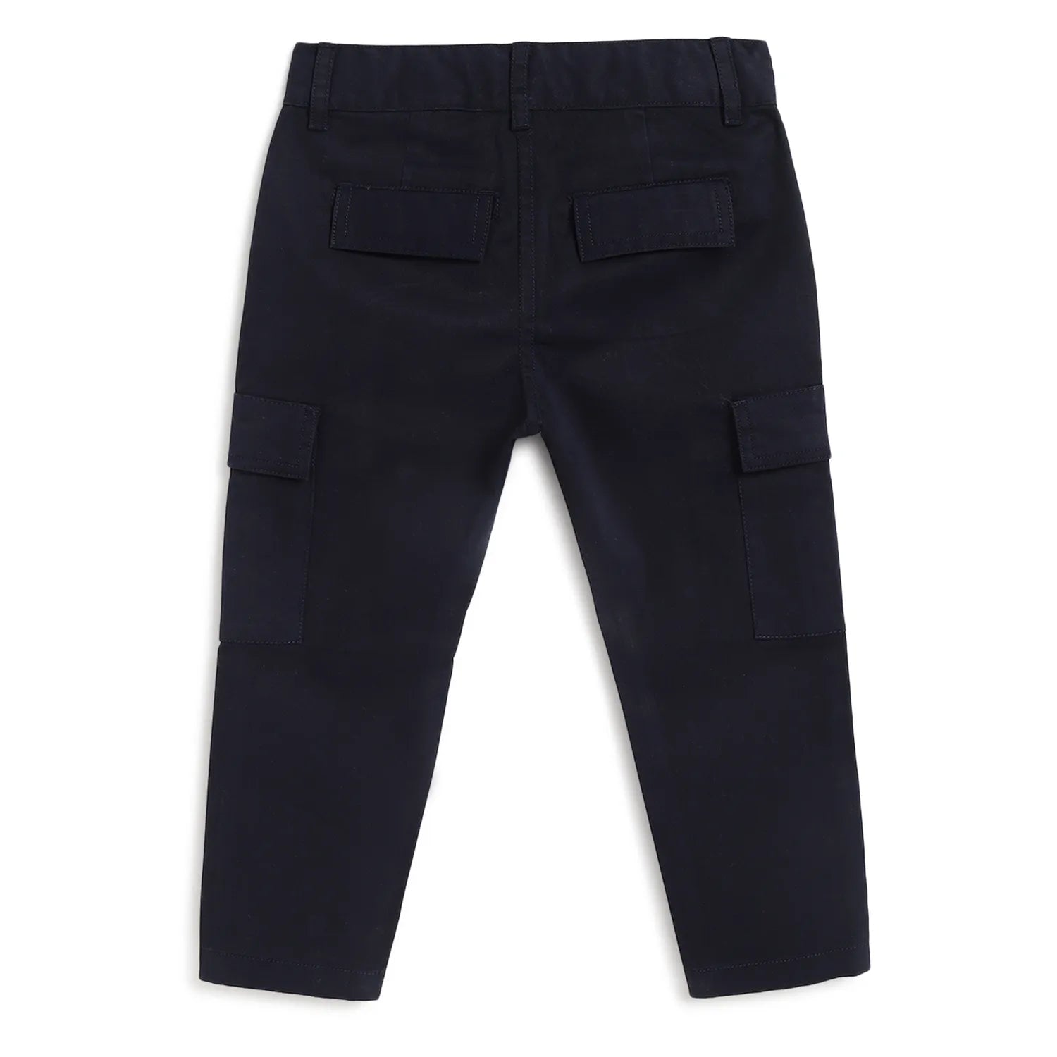 Boys Blue Relaxed Fit Trousers
