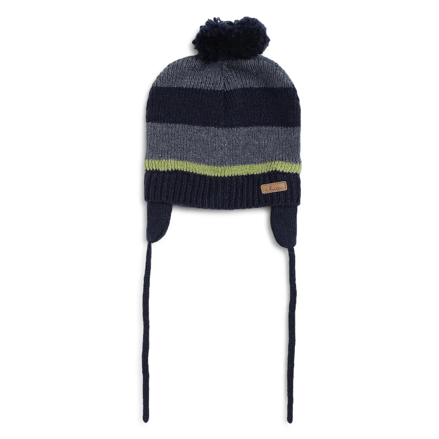 Boys Blue Woollen Hat with Scarf