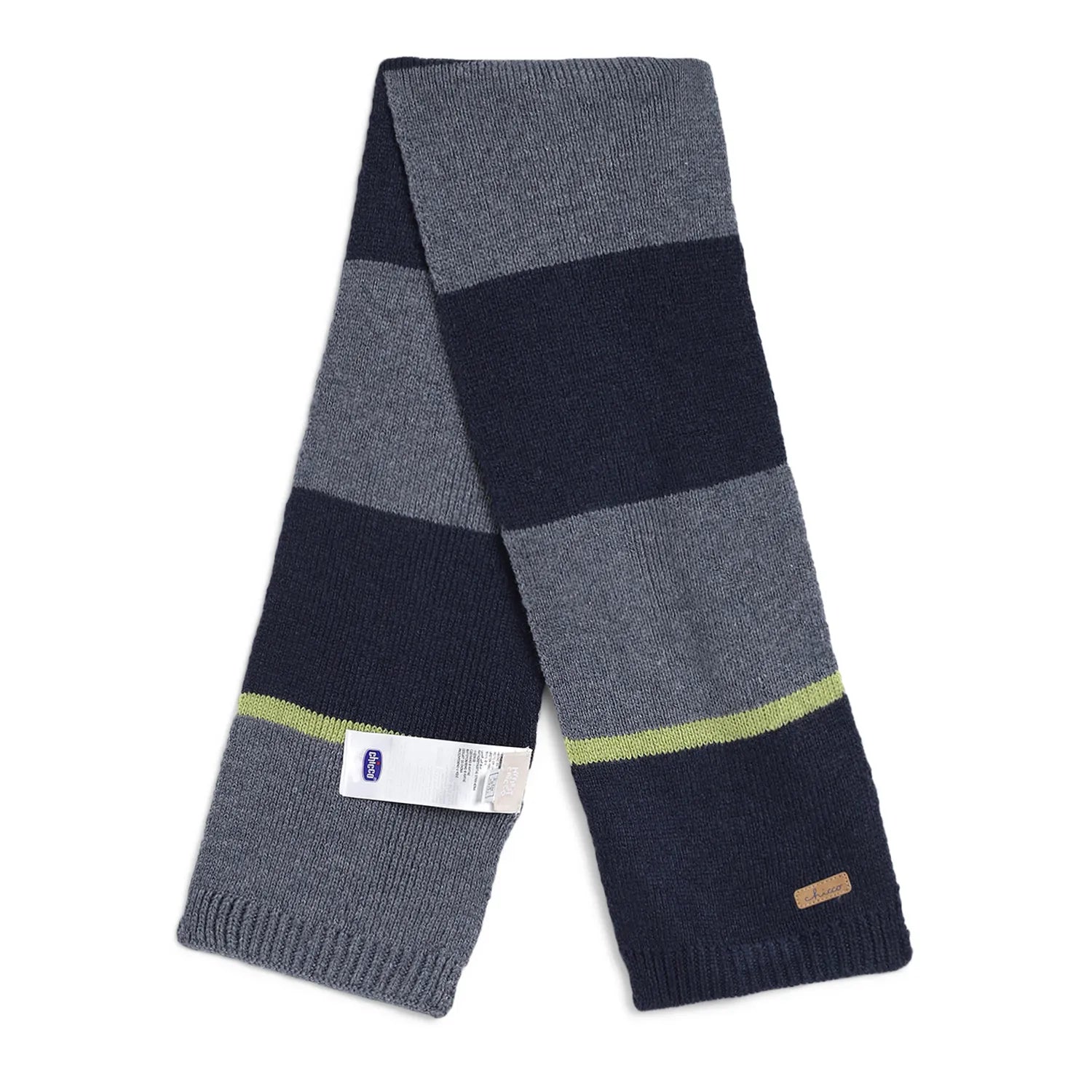 Boys Blue Woollen Hat with Scarf