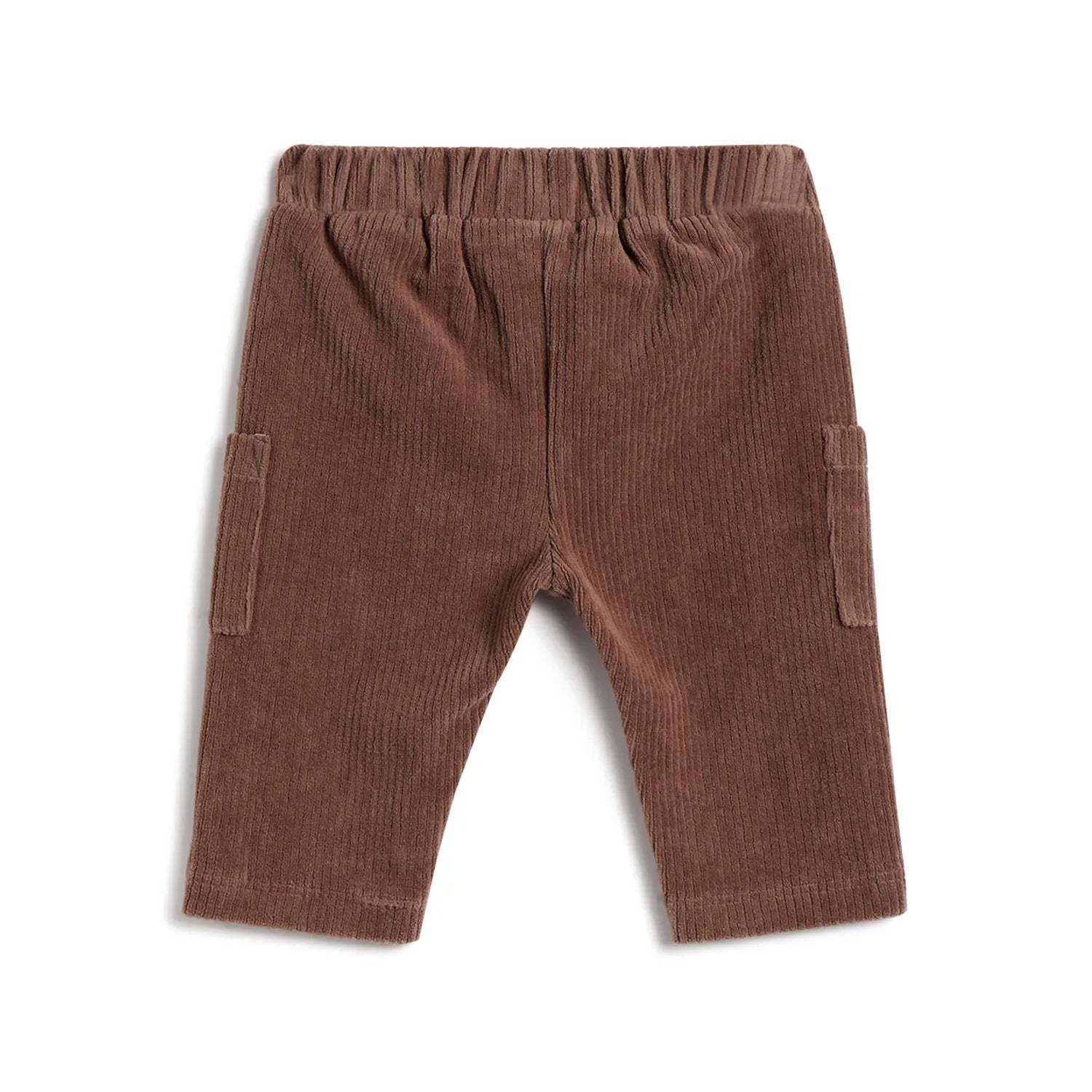Boys Brown Cotton Trousers