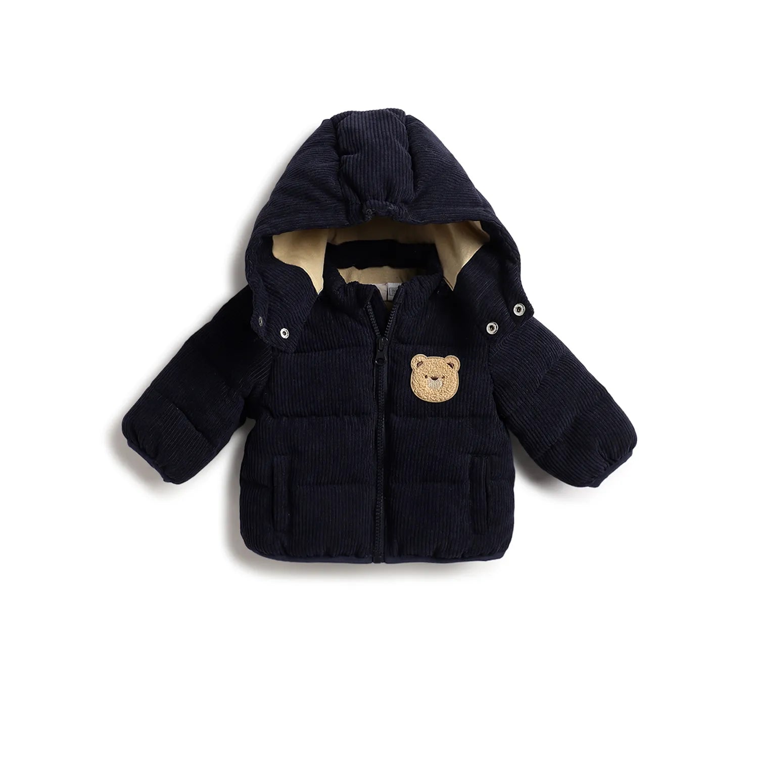 Boys Dark Blue Applique Jacket