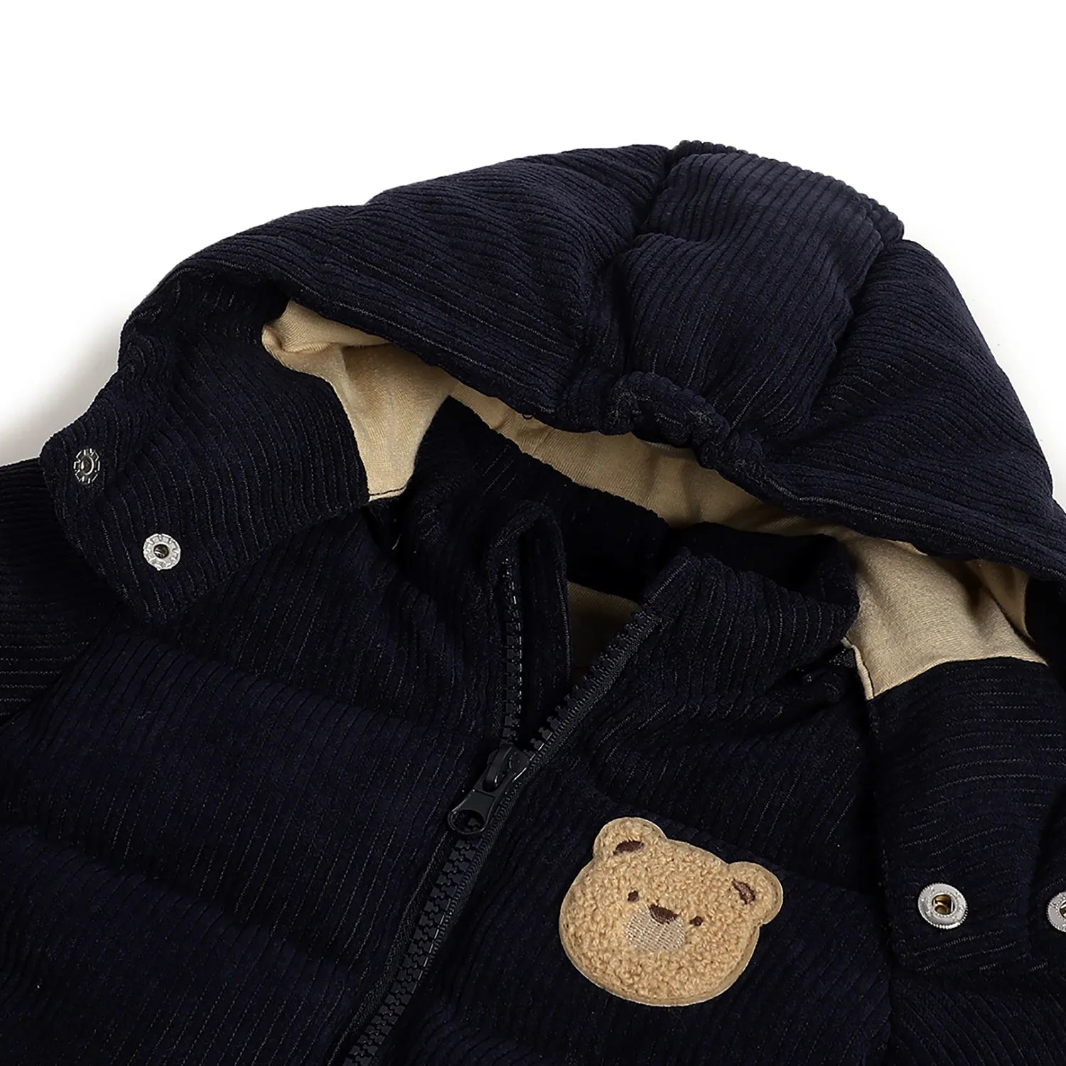 Boys Dark Blue Applique Jacket