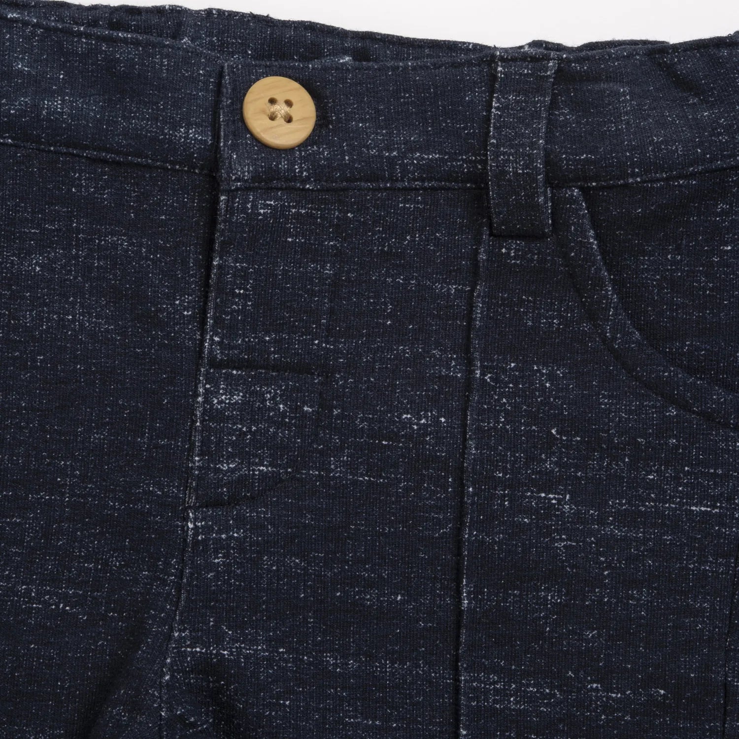 Boys Dark Blue Solid Trouser