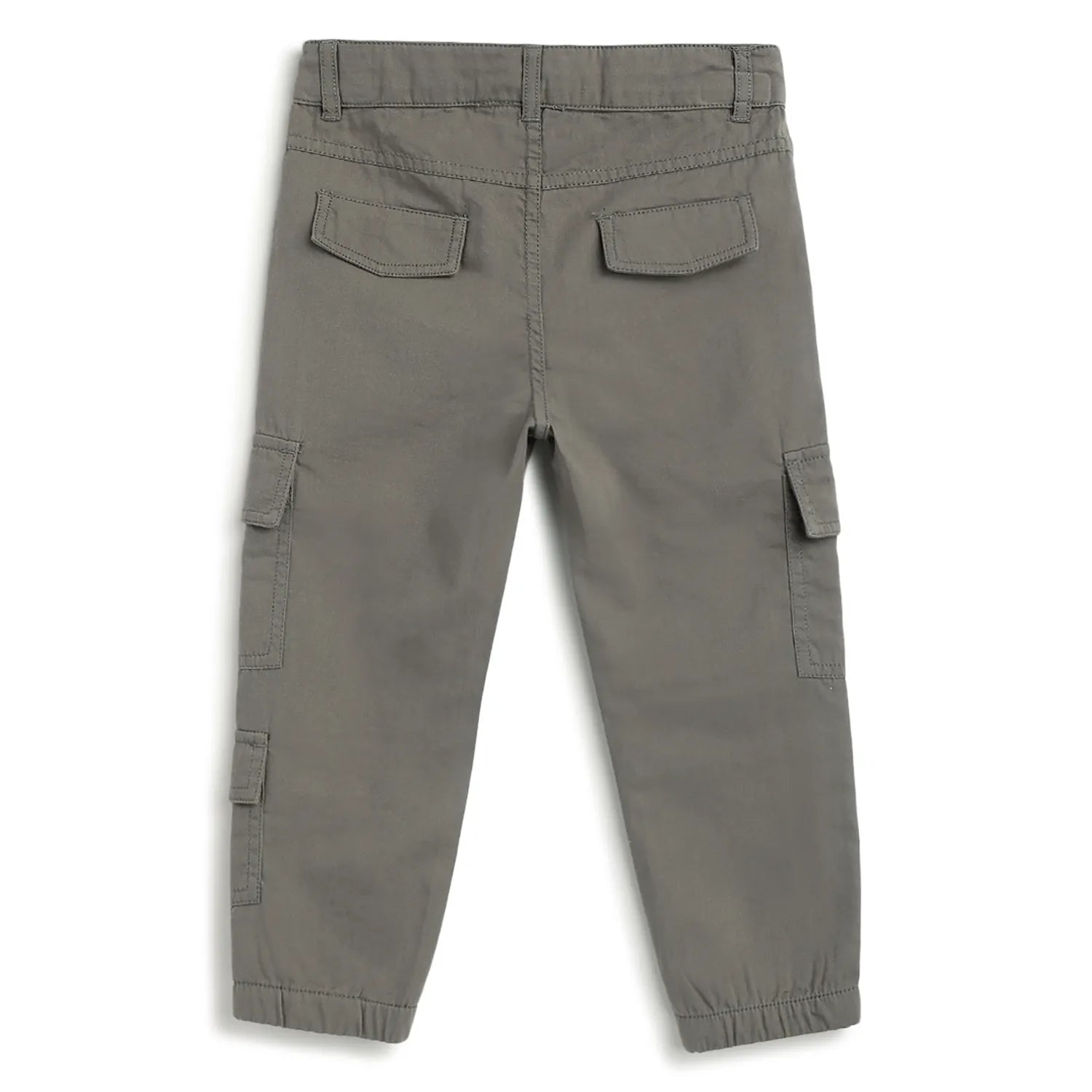 Boys Grey Cargos Trousers
