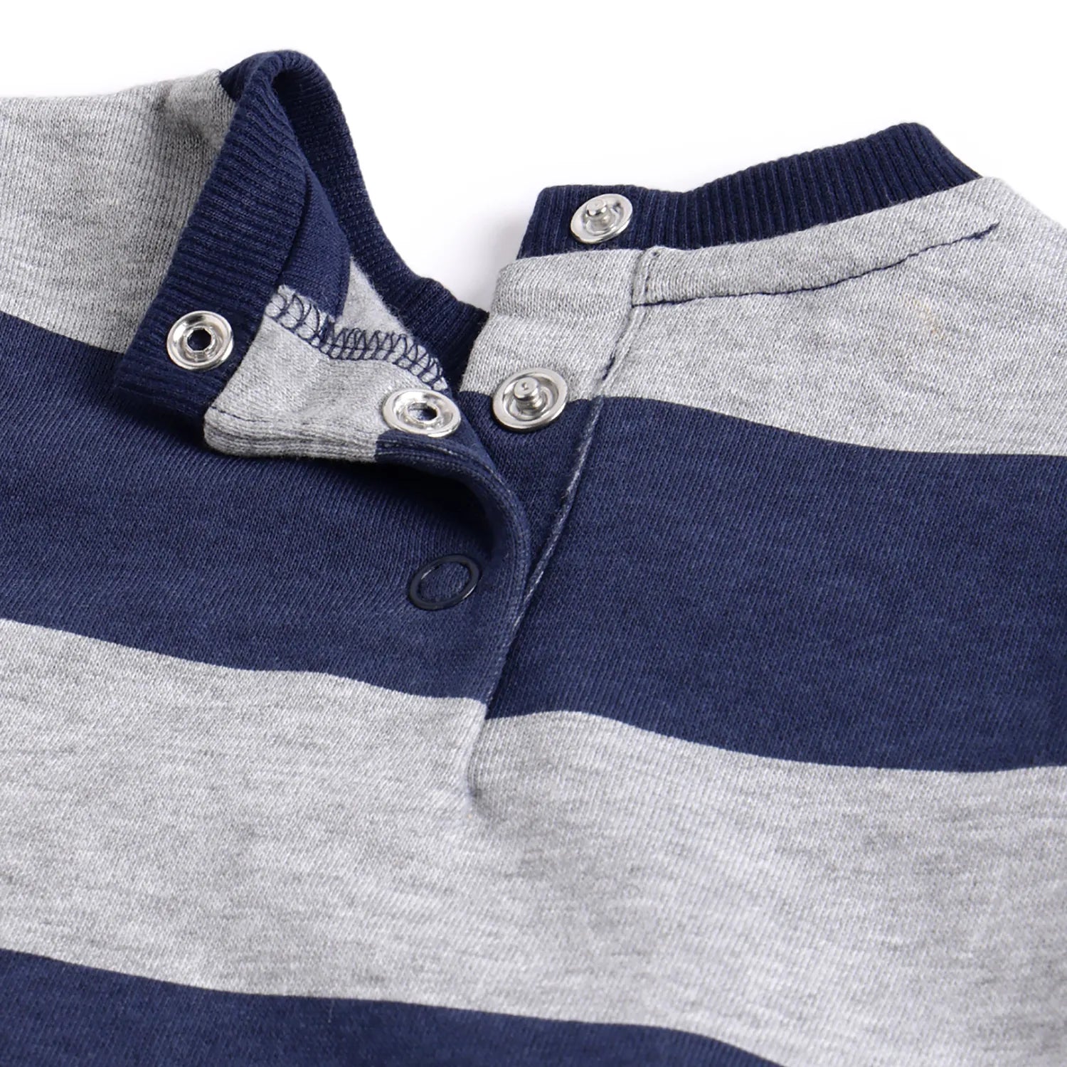 Boys Grey Striped Sweatshirt With Trouser