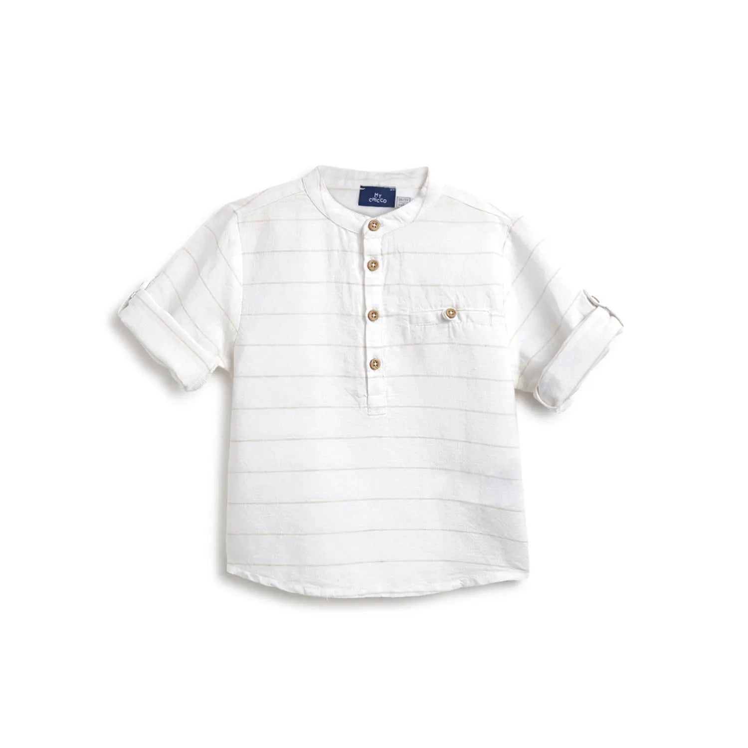 Boys Horizontal Stripes Shirt