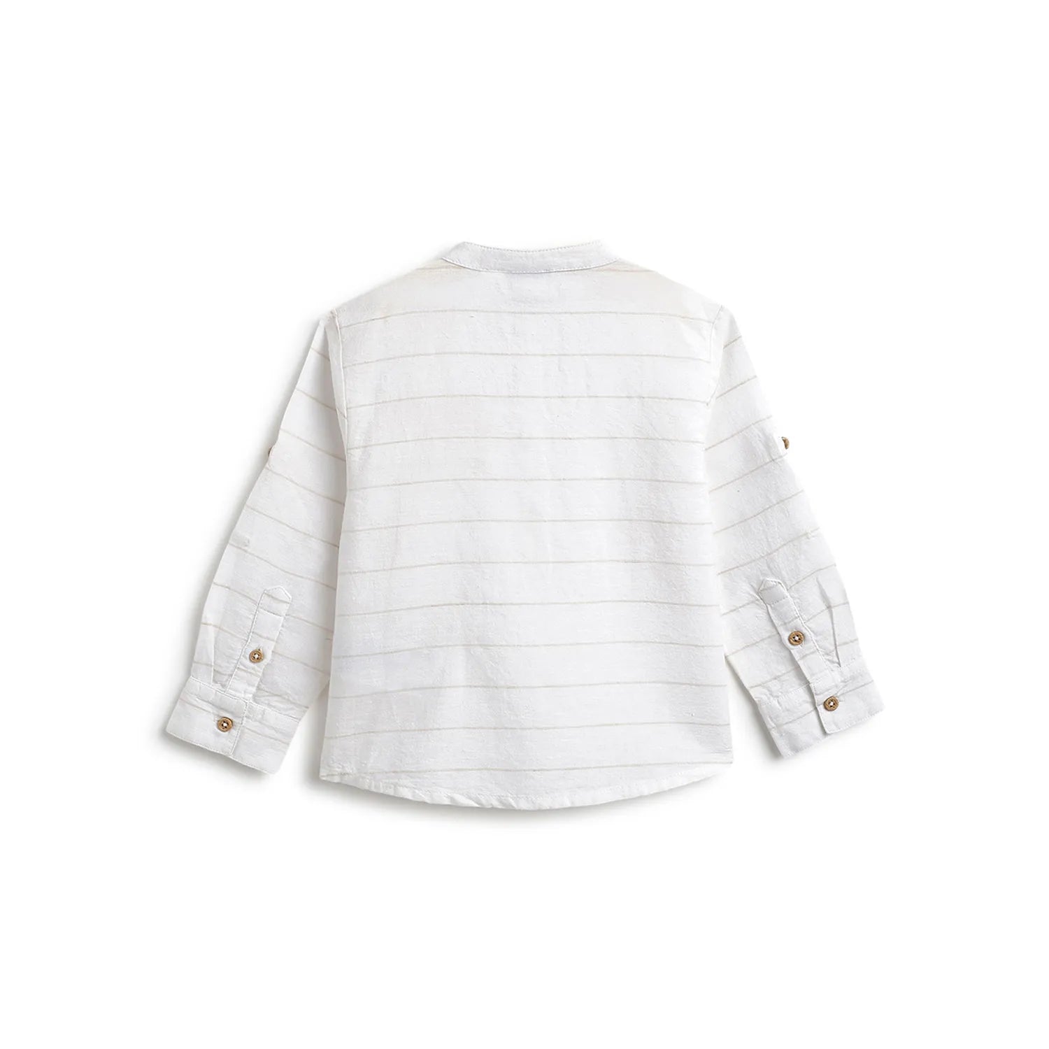 Boys Horizontal Stripes Shirt