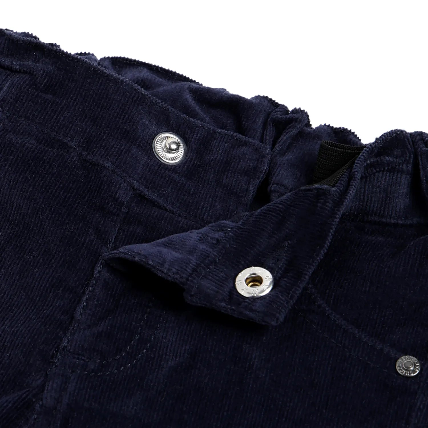 Boys Medium Blue Solid Trousers