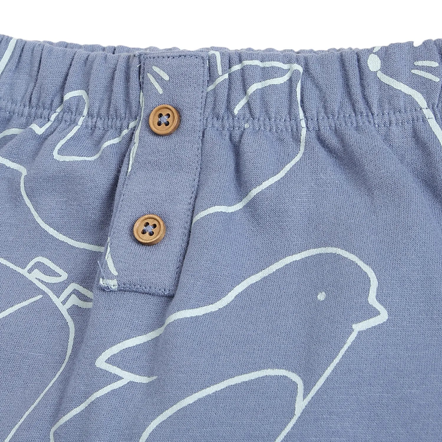 Boys Mid-Rise Printed Relaxed Fit Joggers