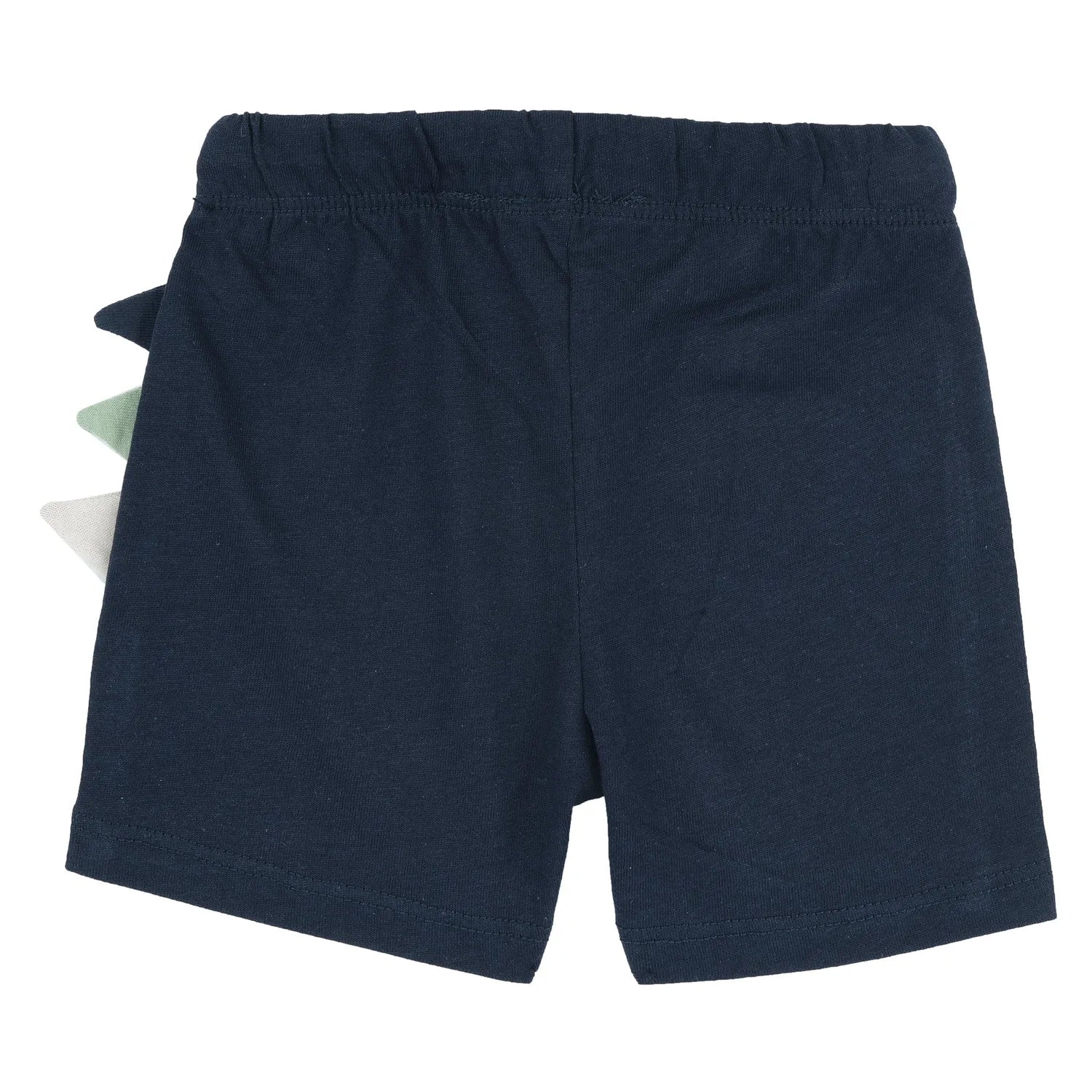 Boys Navy Blue Embellished Shorts
