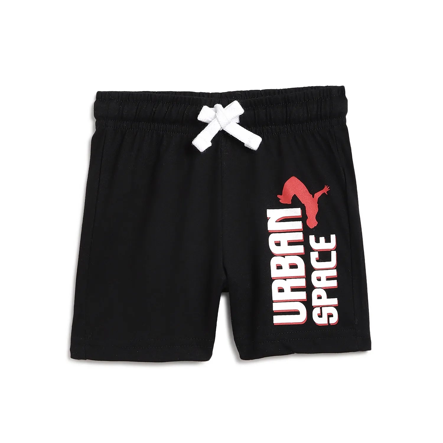 Boys Pack Of 3 Printed Cotton Shorts