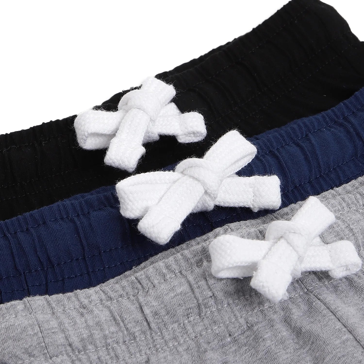 Boys Pack Of 3 Printed Cotton Shorts