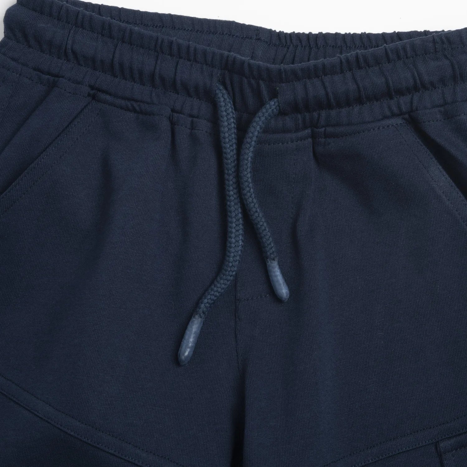 Boys Solid Elasticated Shorts