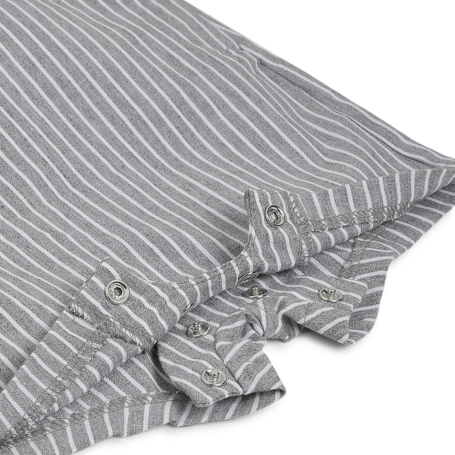 Boys Striped Dungarees With T-Shirt