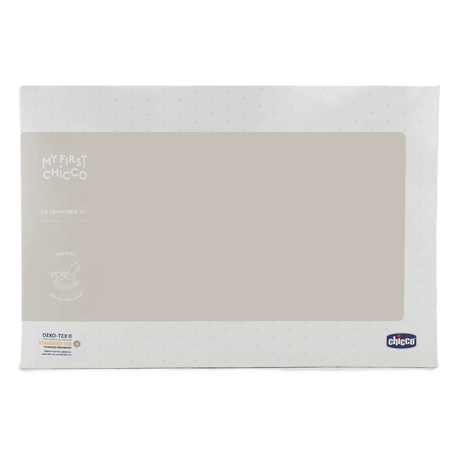 Boys White & Blue Pram Blanket