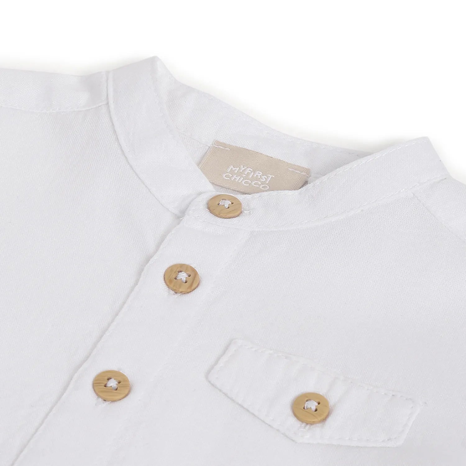 Boys White Modern Casual Shirt