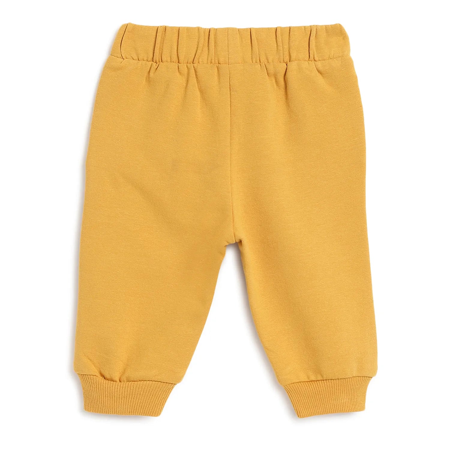 Boys White Printed T-shirt With Trouser