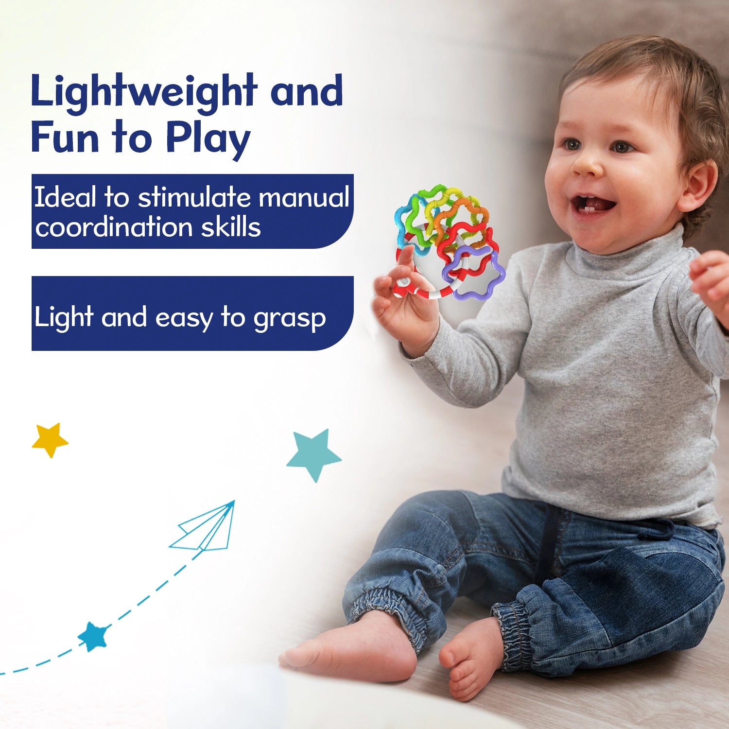 Easy Grasp Rings Rattle