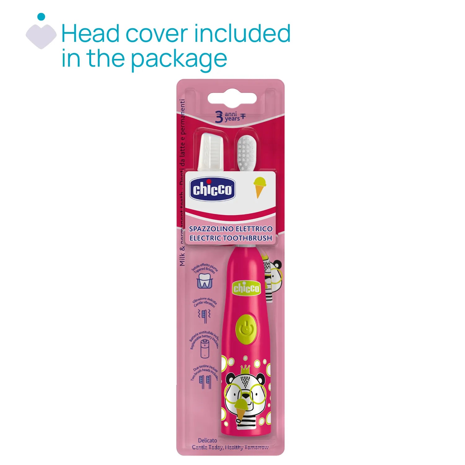 Electric Toothbrush Panda 3Y+