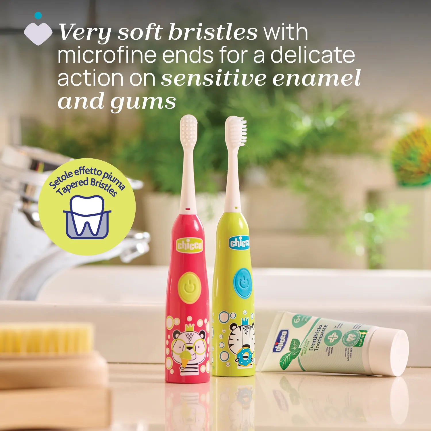 Electric Toothbrush Tiger 3Y+