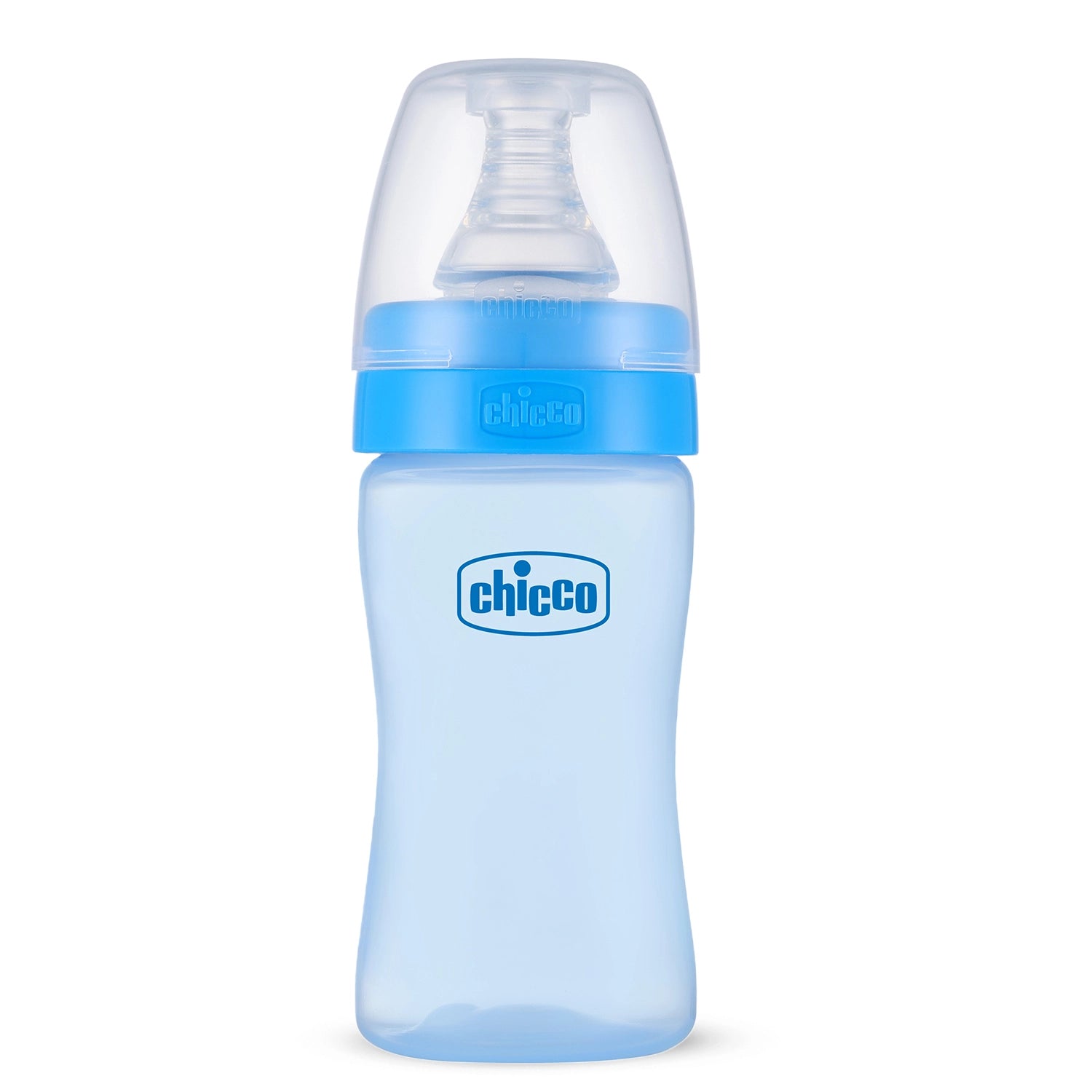 Feed Easy Baby Colored Bottle 125 ml Slow Flow 0M+ Blue